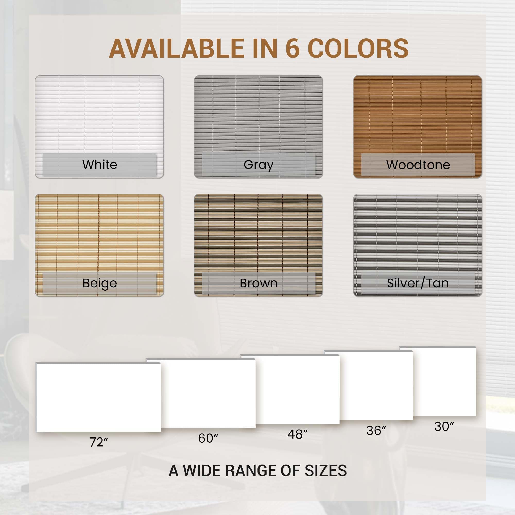Roll - Up Roller Shades for Windows and Doors - From Where - 