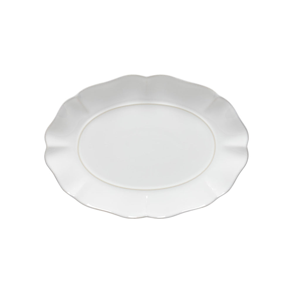 Rosa 12" Oval Platter - From Where Finds - 
