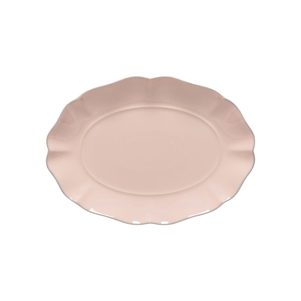 Rosa 12" Oval Platter - From Where Finds - 