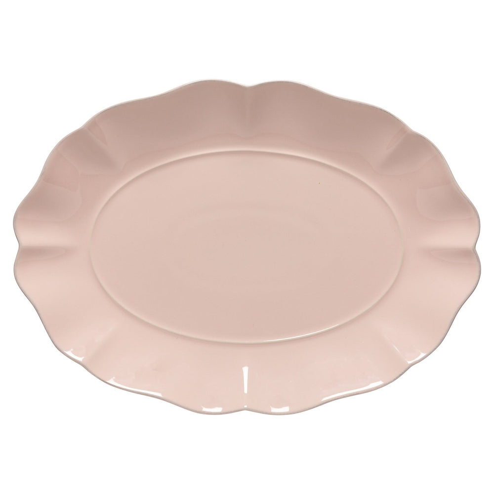 Rosa Large Oval Platter - From Where Finds - 