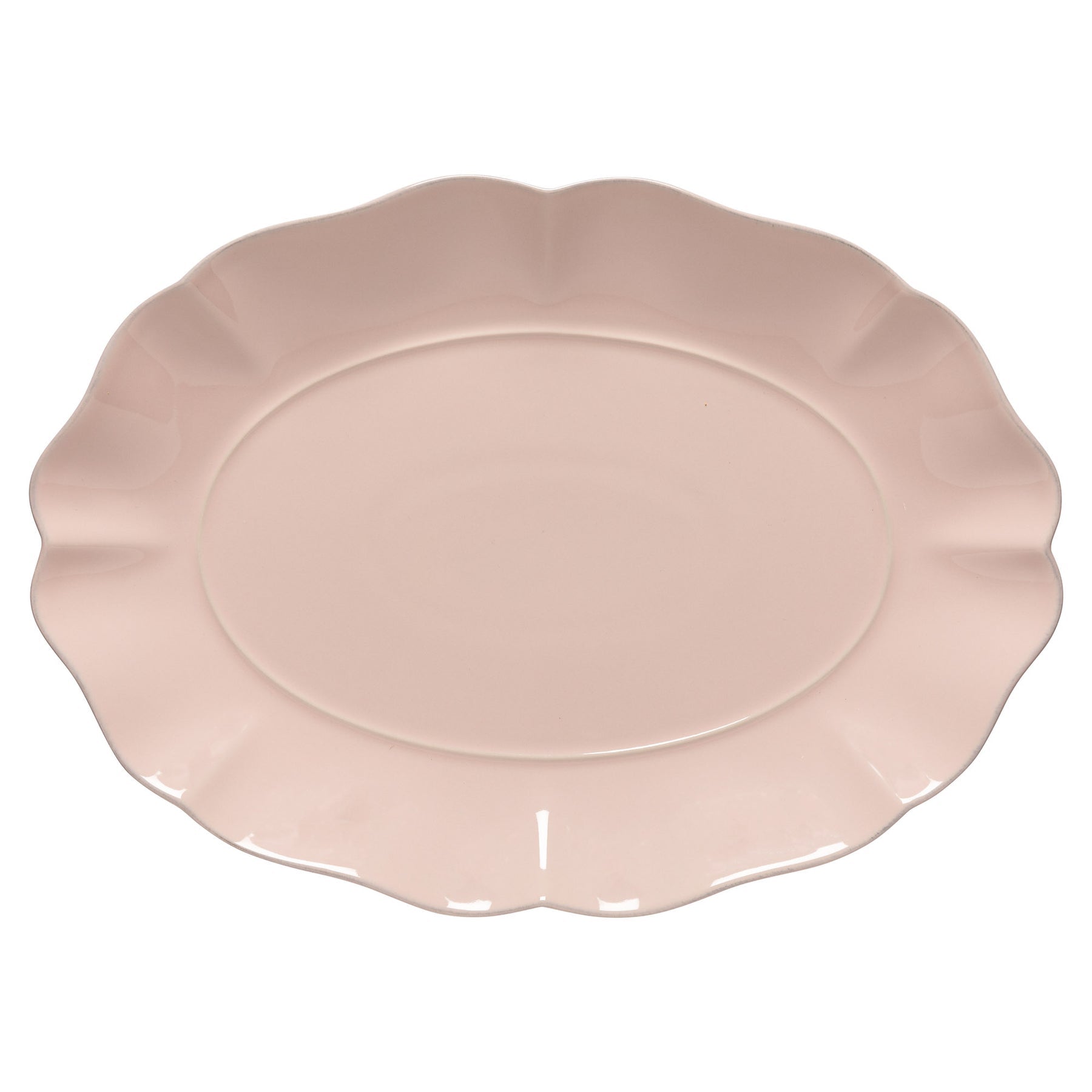Rosa Large Oval Platter - From Where Finds - 