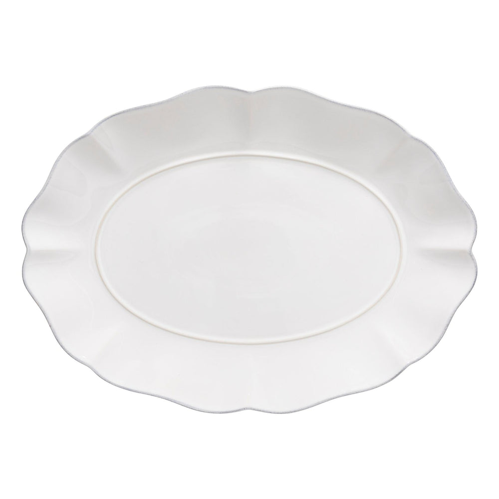 Rosa Large Oval Platter - From Where Finds - 