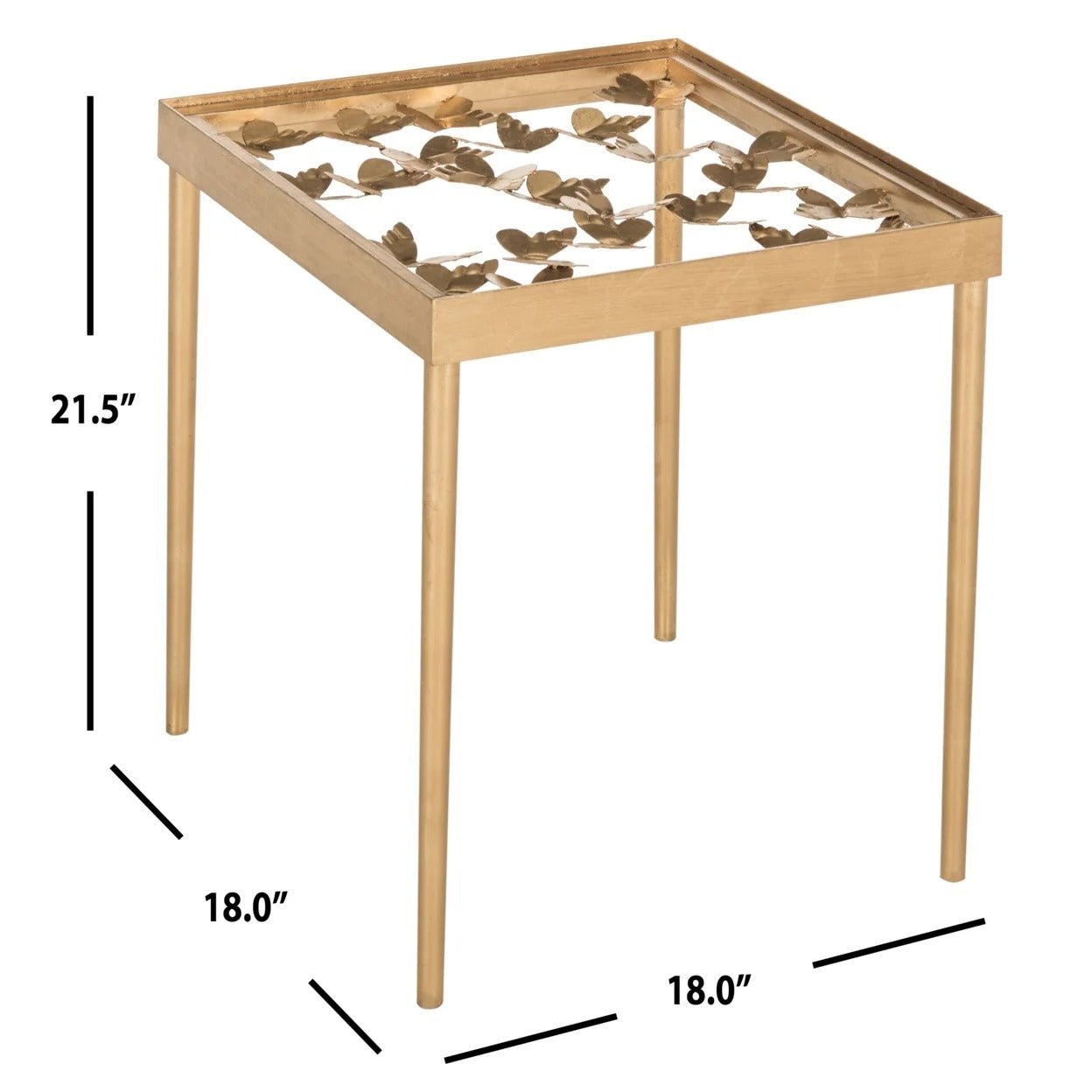 Rosalia Butterfly Side Table - From Where - 