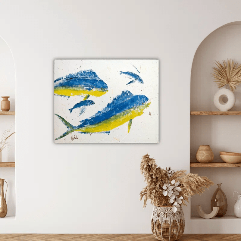 Rosecliff Heights Mahi II Canvas Print - From Where - 