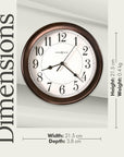 Round Analog Virgo Wall Clock - From Where - 
