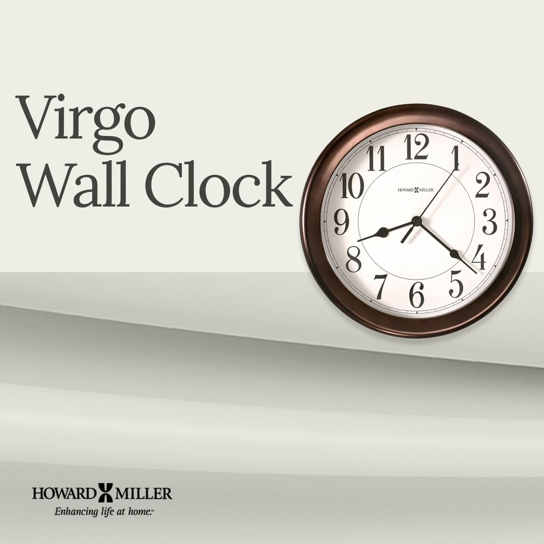 Round Analog Virgo Wall Clock - From Where - 