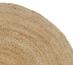 Round Braided Jute Rug - From Where - 