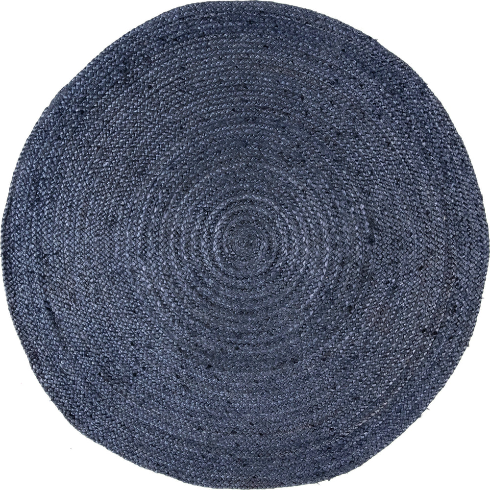 Round Braided Jute Rug - From Where Finds -