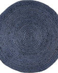 Round Braided Jute Rug - From Where Finds -