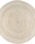 Round Braided Jute Rug - From Where Finds -