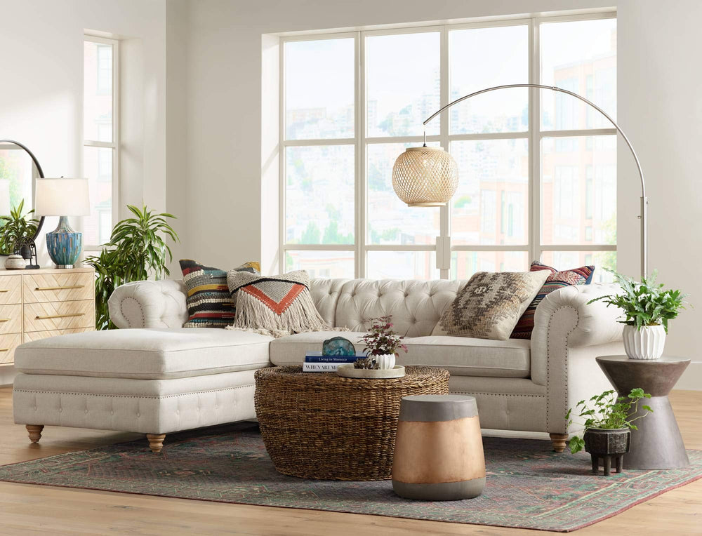 Round Matte Black Vanity Wall Mirror - From Where - 