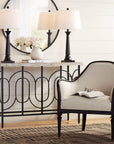 Round Matte Black Vanity Wall Mirror - From Where - 