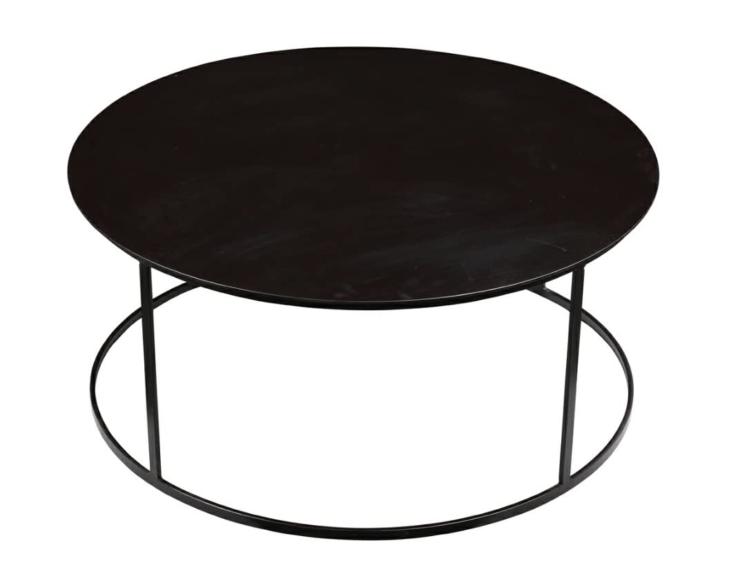 Round Metal Coffee Table - From Where - 