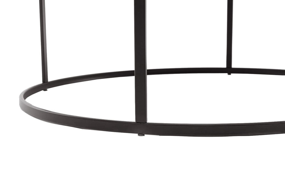 Round Metal Coffee Table - From Where - 