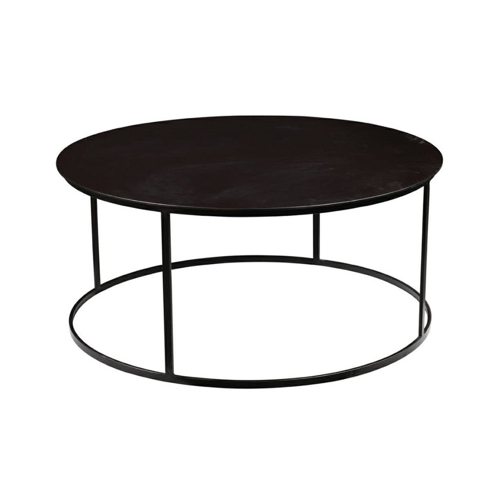 Round Metal Coffee Table - From Where - 