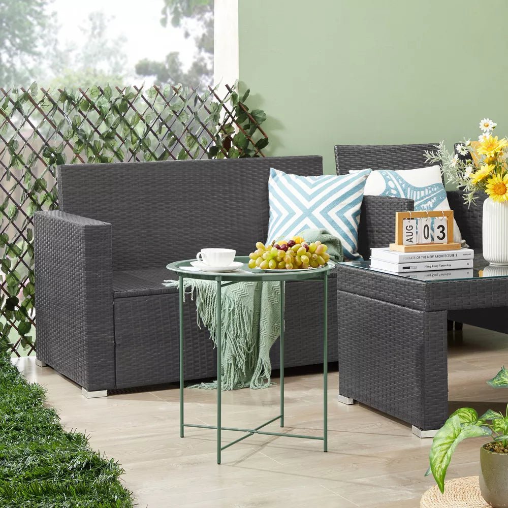 Round Metal End Tables - From Where - 