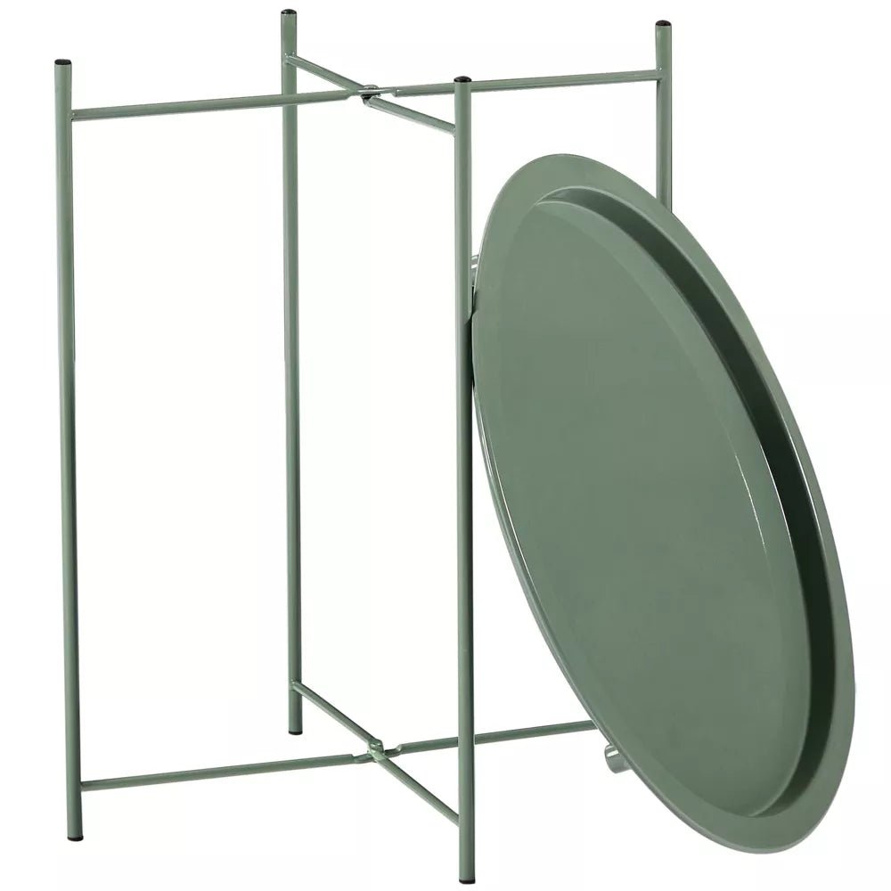 Round Metal End Tables - From Where - 