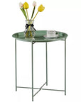 Round Metal End Tables - From Where - 