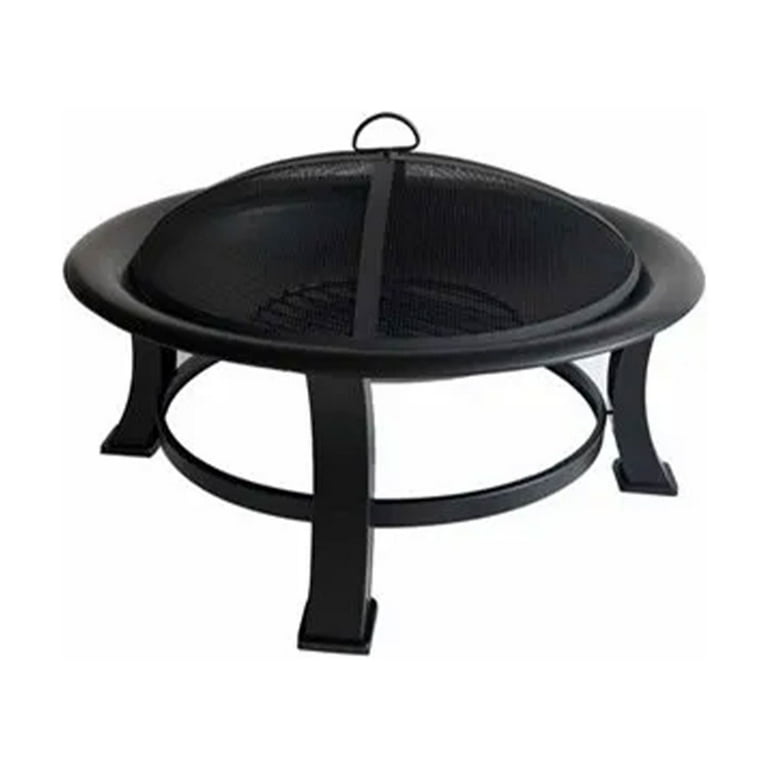 Round Outdoor Wood Burning Fire Pit - From Where - 