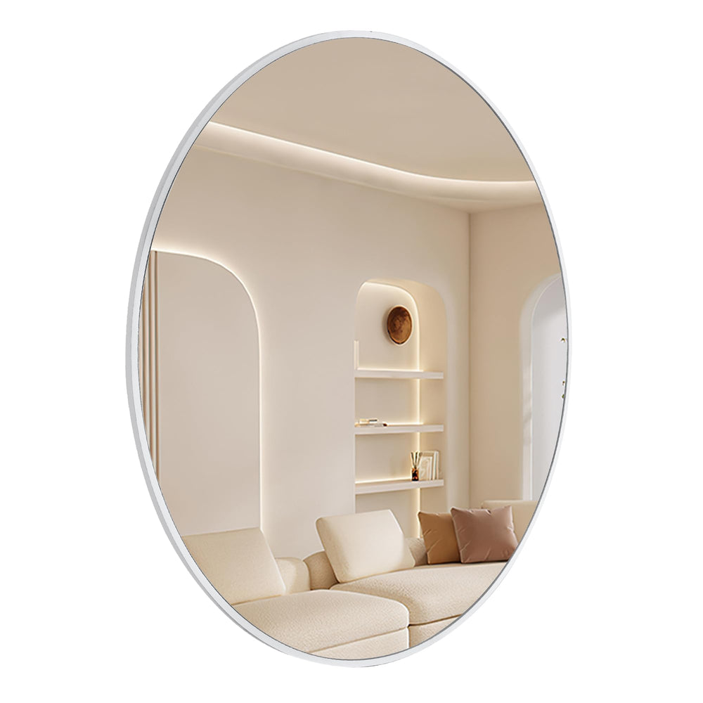 Round Wall Mirror 24 Inch - From Where - 