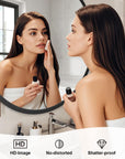 Round Wall Mount Bathroom Mirror - From Where - 