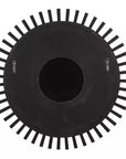 Round Wood Frame with Sunburst Design - From Where - 
