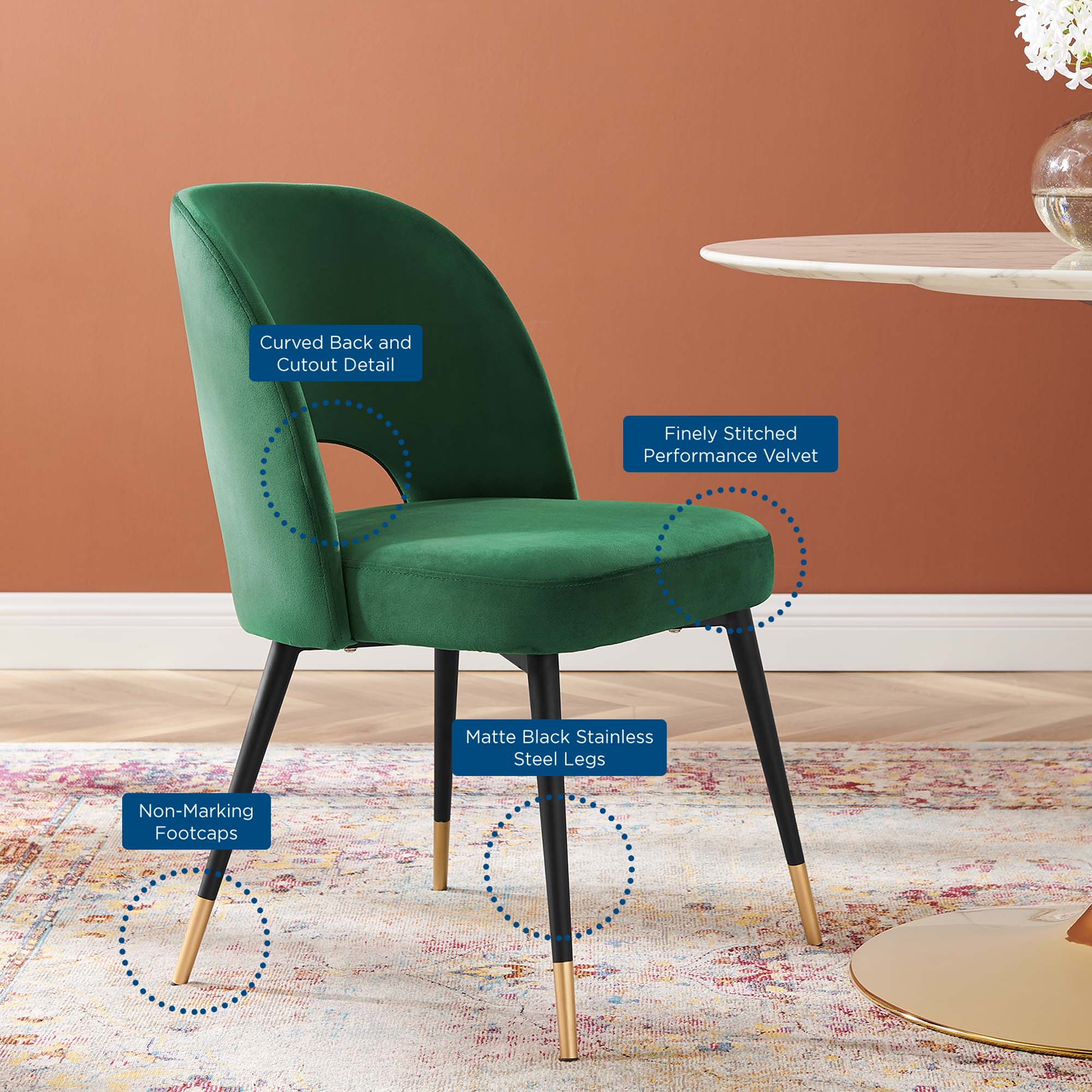 Rouse Dining Chair - From Where - 