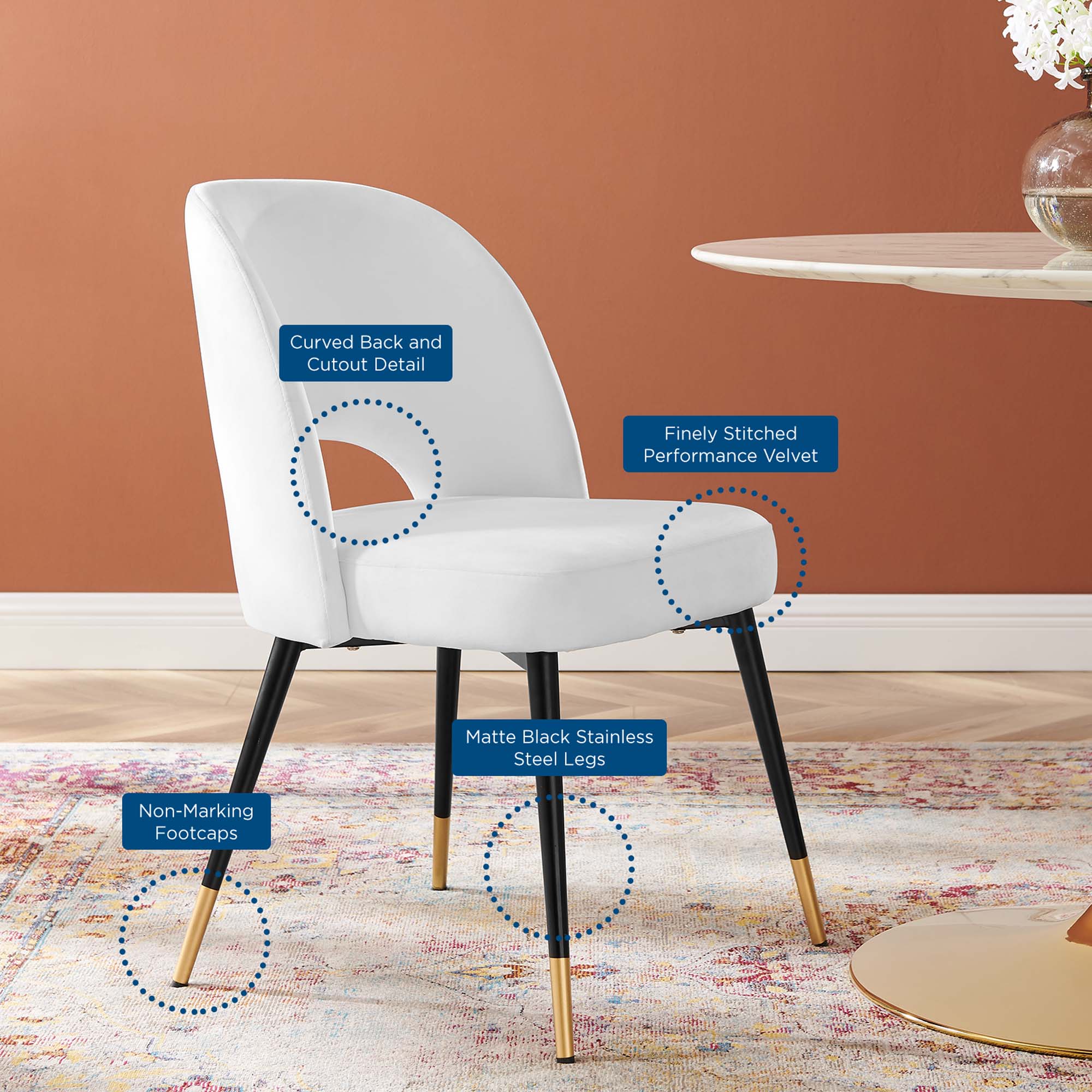 Rouse Dining Chair - From Where - 