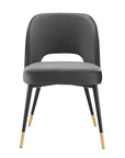 Rouse Velvet Dining Side Chair - From Where Finds - 