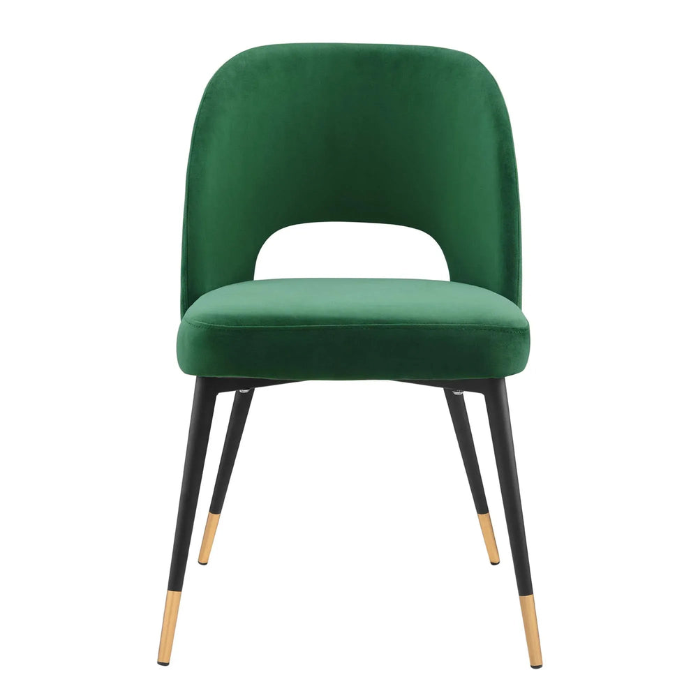 Rouse Velvet Dining Side Chair - From Where Finds - 