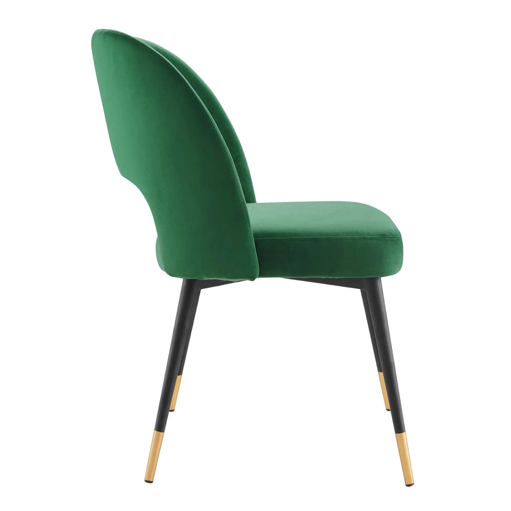 Rouse Velvet Dining Side Chair - From Where Finds - 