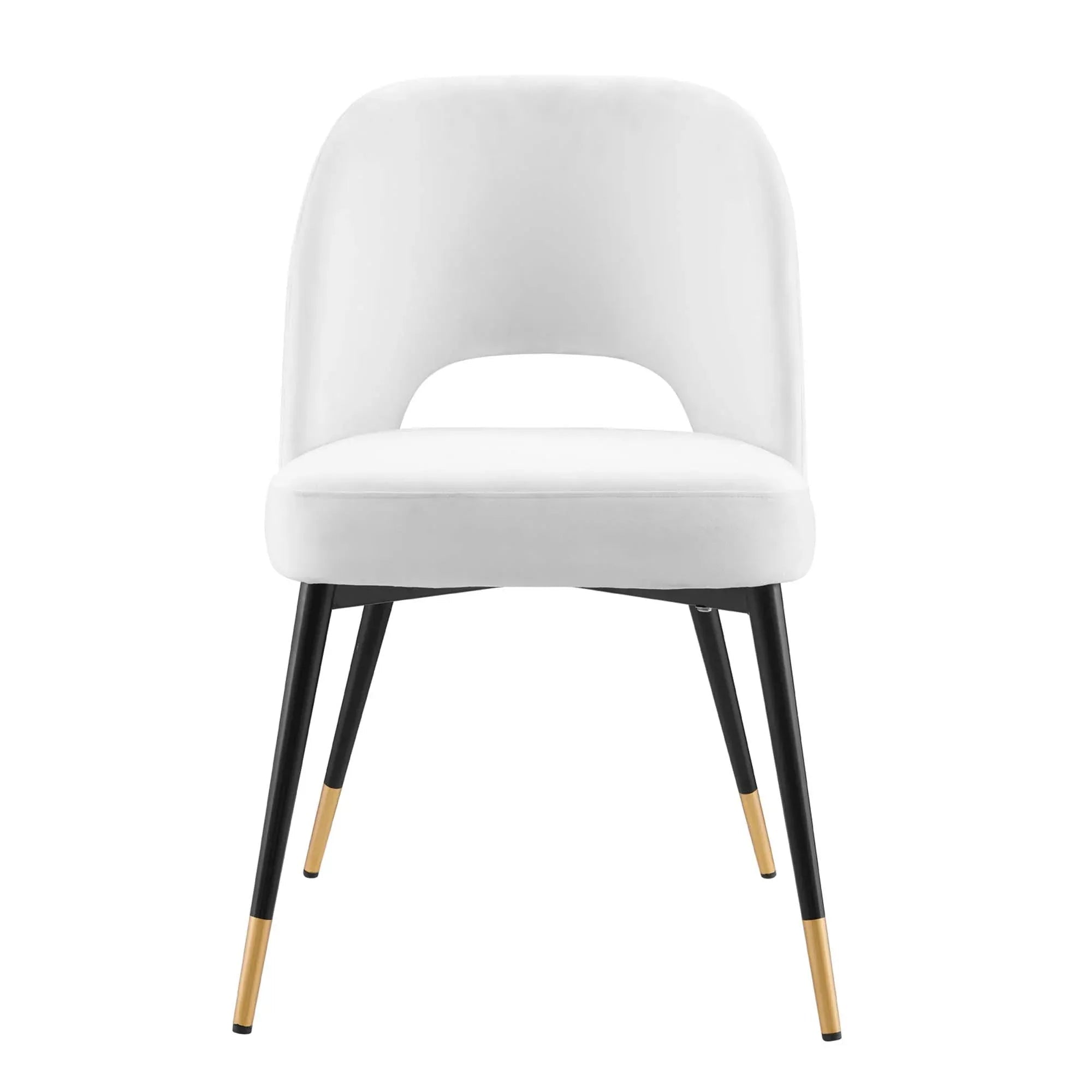 Rouse Velvet Dining Side Chair - From Where Finds - 