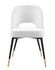Rouse Velvet Dining Side Chair - From Where Finds - 
