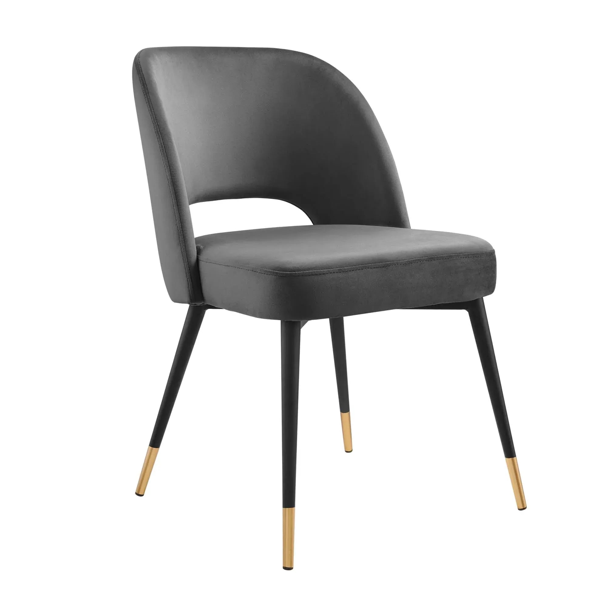 Rouse Velvet Dining Side Chair - From Where Finds - 