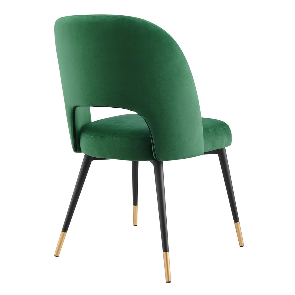 Rouse Velvet Dining Side Chair - From Where Finds - 
