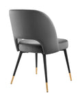 Rouse Velvet Dining Side Chair - From Where Finds - 