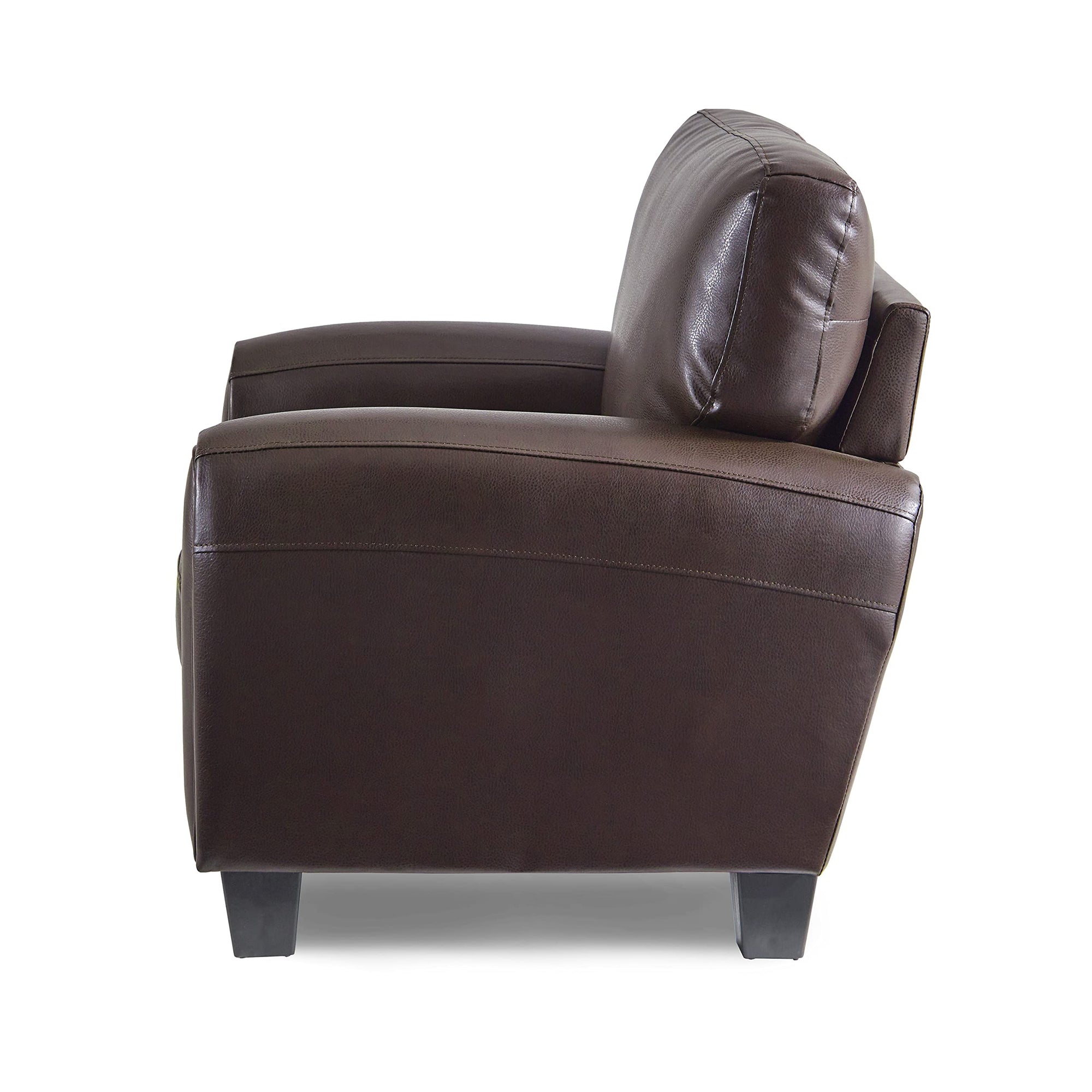 Rubin 85&quot; Bonded Leather Sofa - From Where - 