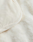 Ruched Faux Fur Throw - From Where Finds -