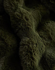 Ruched Faux Fur Throw - From Where Finds -