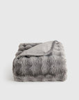 Ruched Faux Fur Throw - From Where Finds -