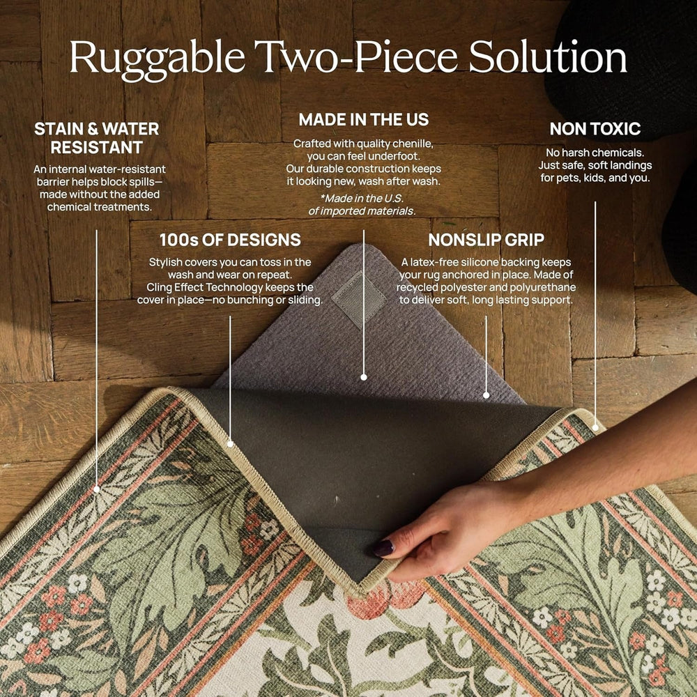 Ruggable x Jonathan Adler Area Rug - From Where Finds -