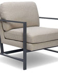 Russell Linen Accent Chair - From Where - 