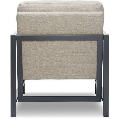 Russell Linen Accent Chair - From Where - 