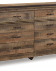 Rustic 6 Drawer Dresser - From Where - 