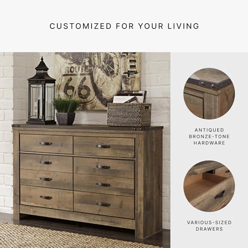 Rustic 6 Drawer Dresser - From Where - 