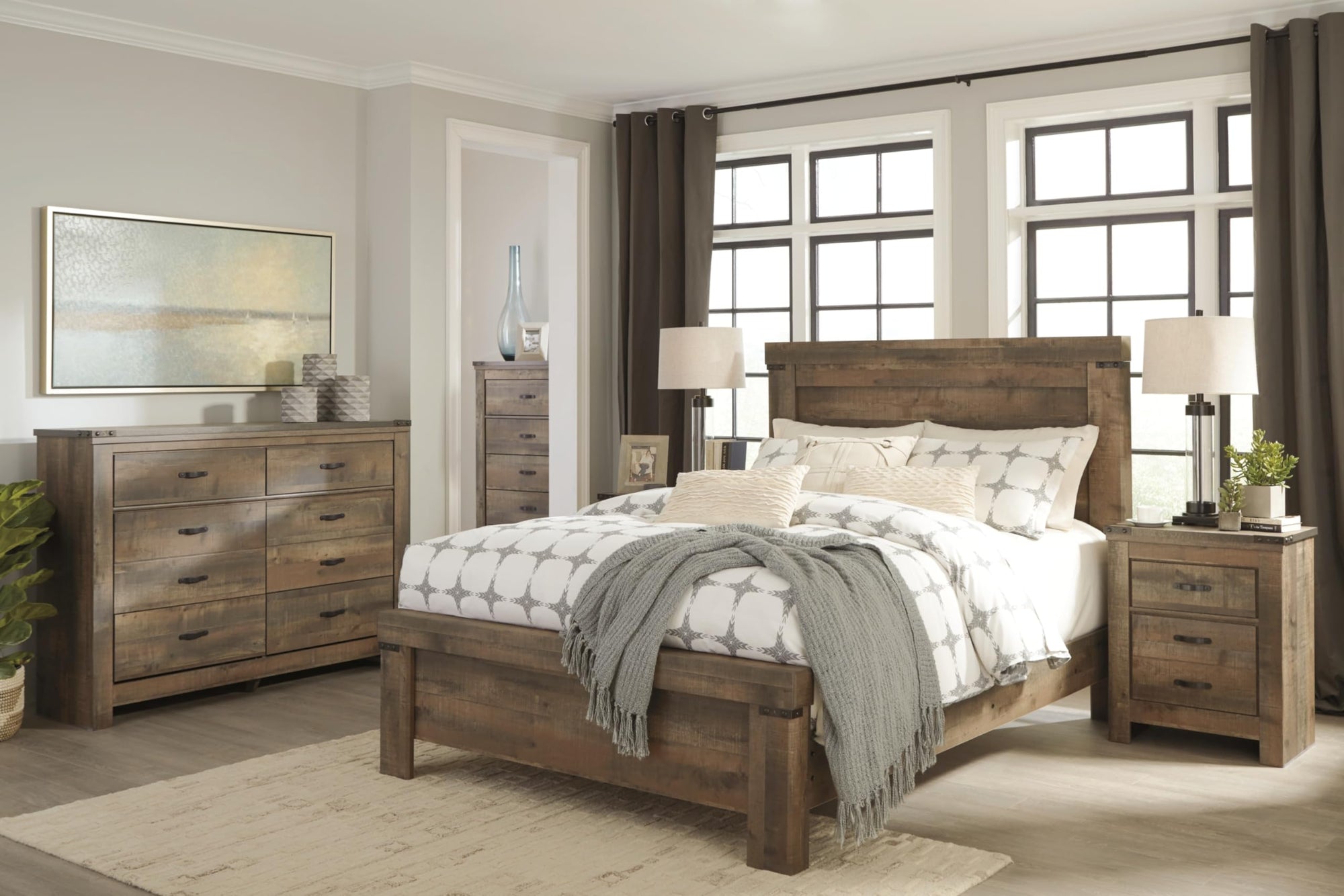 Rustic 6 Drawer Dresser - From Where - 
