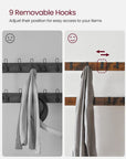 Rustic Brown Coat Rack - From Where - 