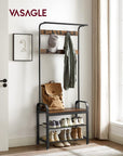 Rustic Brown Coat Rack - From Where - 