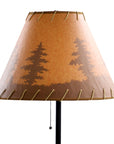 Rustic Cabin Lodge 3 - Piece Table & Floor Lamp Set - From Where - 