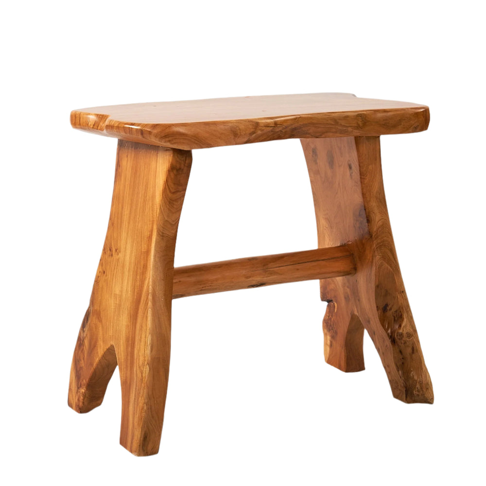 Rustic Cedar Roots A - Leg Stool - From Where - 